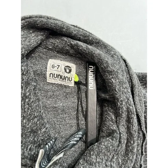 Nununu Solid Vest in Charcoal